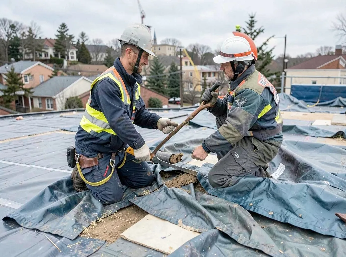 roof repair in Morton Grove, IL
